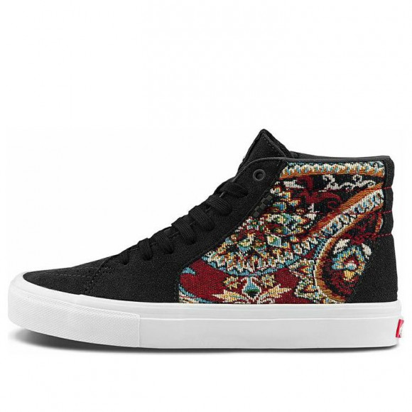 Vans Sk8-Hi u4f11u95f2u677fu978b u7537u5973u540cu6b3e u8170u679cu82b1 u9ed1u5f69u8272 Shoes (Unisex/Leisure/Multicolor/Skate/High Tops) VN0A5FCC89Q - VN0A5FCC89Q