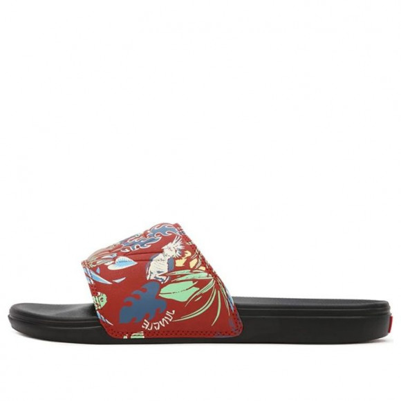 Vans Hawaiian Jungle La Costa Slide-On 'Red Black' - VN0A5HF5AN6