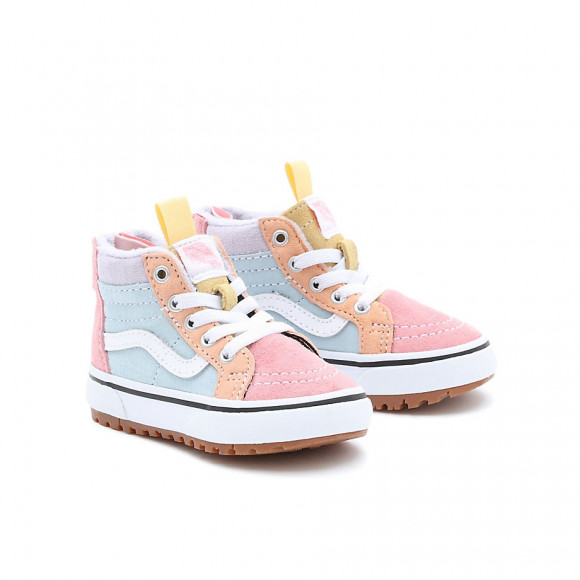 Shoes Multicolour Zip VANS (1-4 Sk8-hi Mte-1 (mte Toddler Years) Multi) Pastel Toddler