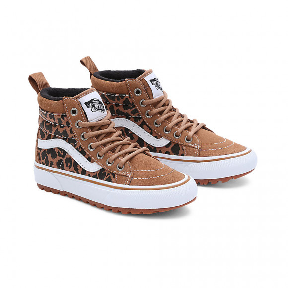 VANS Kleine Kinder Sk8-hi Zip Mte-1 Schuhe (4-8 Jahre) (brown/true Whit) Kinder Braun - VN0A5HZ5BF2