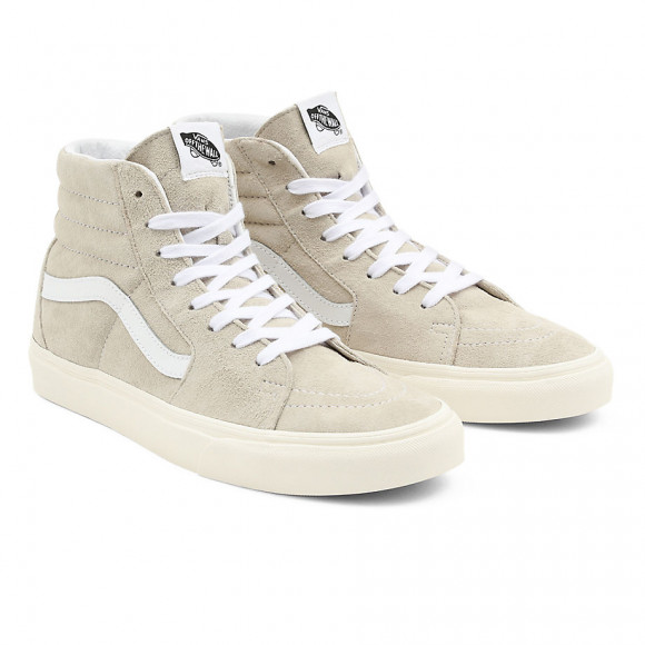 VANS Zapatillas Sk8-hi ((pig Suede) Oatmeal/snow White) Mujer Beis - VN0A5JMJ94V