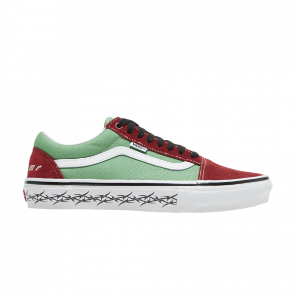 Vans Supreme x Old Skool 'Barbed Wire - Green' - VN0A5KRXRER