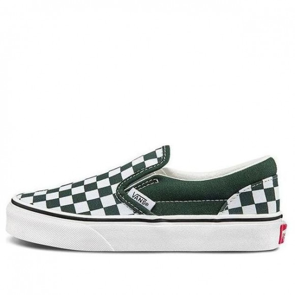 Vans Classic Slip-On Sneakers K Green/White - VN0A5KXM8CA