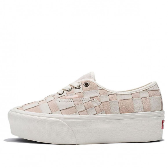 Vans Authentic Woven check Stackform 'White Pink' - VN0A5KXXYL7