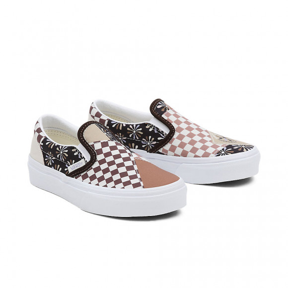 vans vibes Kids Divine Energy Classic Slip-on Shoes (4-8 Years) ((divine) Multi/true White) Kids Multicolour - VN0A7Q5GAS0