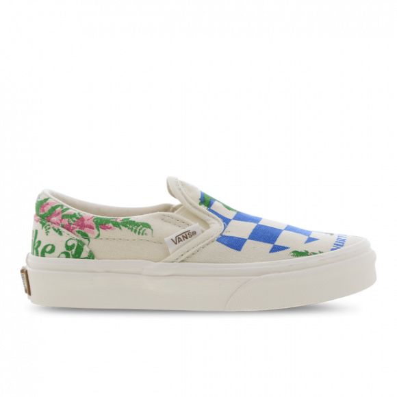 The x Slip-on vans Quilt Pack Remixes The Checkerboard Eco Theory - Maternelle Chaussures - VN0A7Q5GAS11