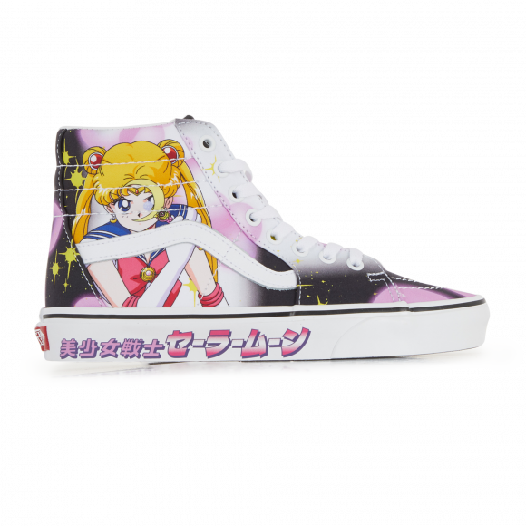 Sk8-hi Sailor Moon  Jaune/blanc/gris - VN0A7Q5NB9P1