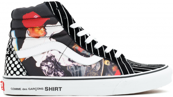 Vans Sk8-Hi Supreme CDG Harold Hunter Black - VN0QG2EG7