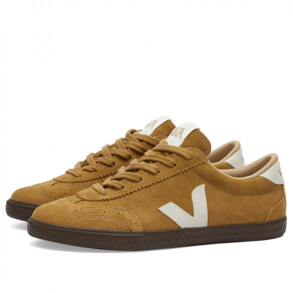 Veja Women's Volley Suede Sneaker in Tent Natural Eagle - VO0303724-NAT