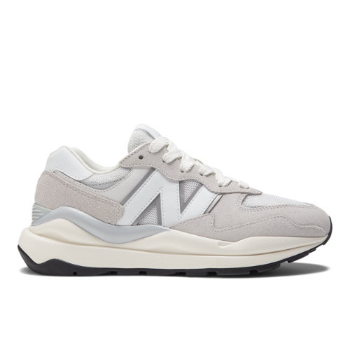 Suede/Mesh, New Balance Mujer 57/40 in Gris/Blanca, Talla 36, new balance rc240