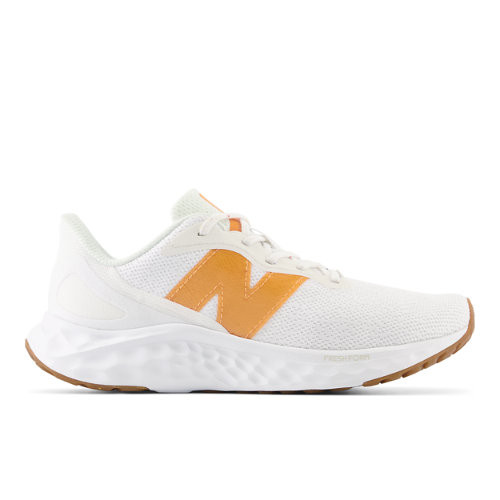 New Balance Women's Fresh Foam Arishi v4 - White/Orange - WARISFC4