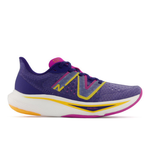 New Balance Women's FuelCell Rebel v3 - Blue/Pink/Yellow - WFCXMN3