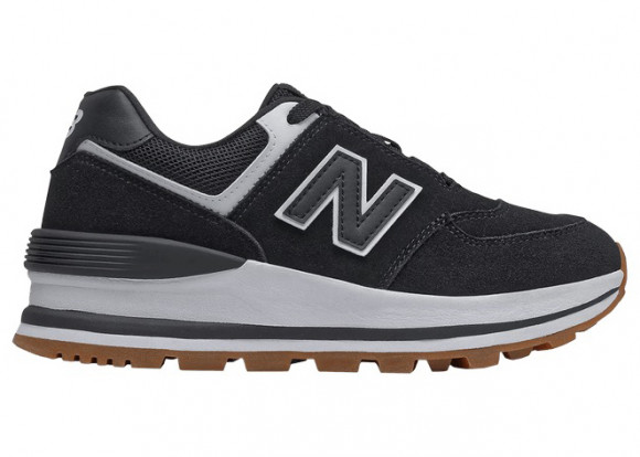 New Balance  574  women's Shoes (Trainers) in Black - WL574CAF