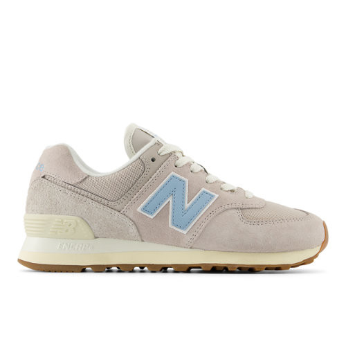 New Balance Women's 574 Sneakers - Grey/Blue/White - WL574GQ2