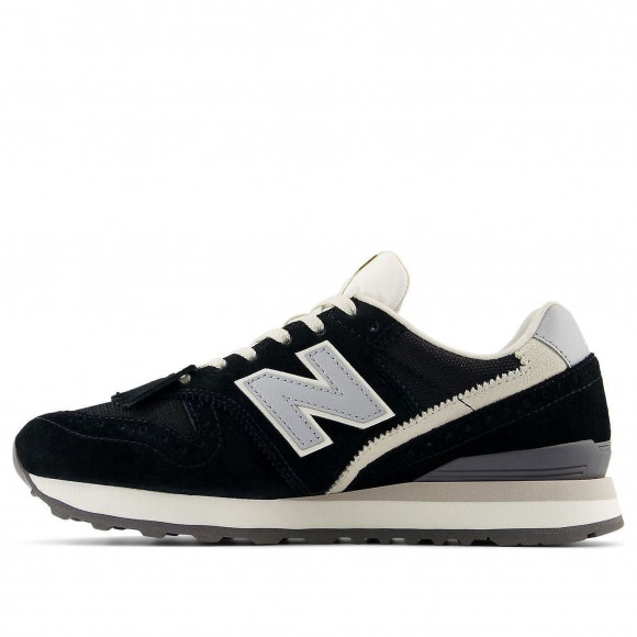 New Balance Unisex Made in USA 996 in Black Grey Leather