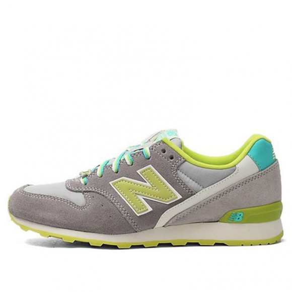 New Balance 574 Marathon Running Shoes Sneakers ML574CPA GRAY/GREEN Marathon Running Shoes (Low Tops/Women's/Wear-resistant/Non-Slip) WR996DPE - WR996DPE