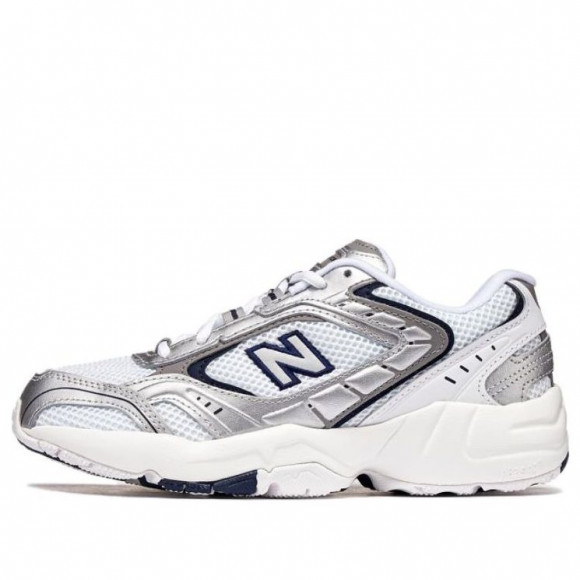 (WMNS) New Balance NB 452 Sneakers 'White Silver Black' - WX452SA