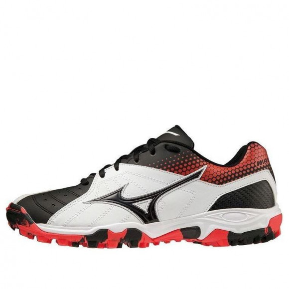 Mizuno Wave Gaia 3 Low Tops Wear-resistant Shoe White Black Red - X1GD185063