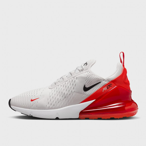 Air Max 270 photon dust/black/picante red/white, Nike, Footwear, gris - ah8050029