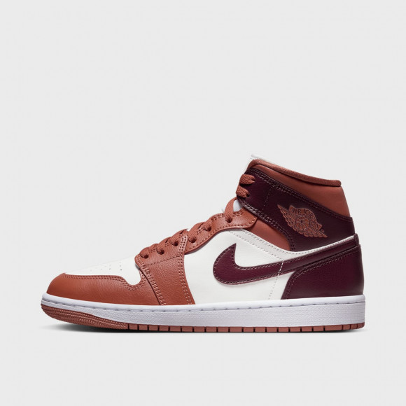 WMNS Air Jordan 1 Mid, JORDAN, Footwear, rouge, taille: 36.5 - bq6472200