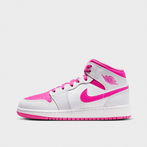 Air Jordan 1 Mid iris whisper/fire pink/white, JORDAN, Footwear, rose pâle - fd8780500