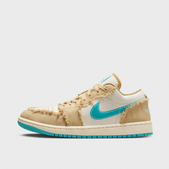 Air Jordan 1 Low SE sesame/dusty cactus/glacier blue/sail, JORDAN, Footwear, beige - hf4983252