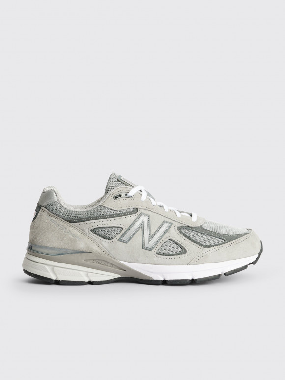 New Balance Made in USA 990v4 Grey / Silver - new-23d3-04408